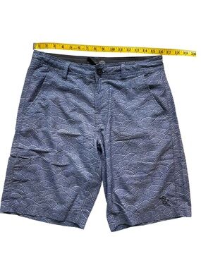 Da Hui Men's Blue Crossover Board Shorts